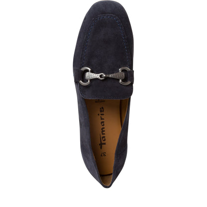 Mocassino Morsetto blu