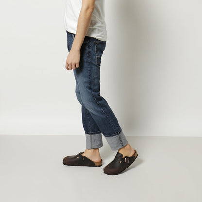 Birkenstock boston habana pianta stretta
