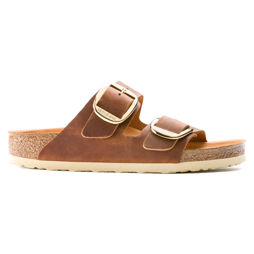 Birkenstock Arizona Big Buckle Cognac Schmal