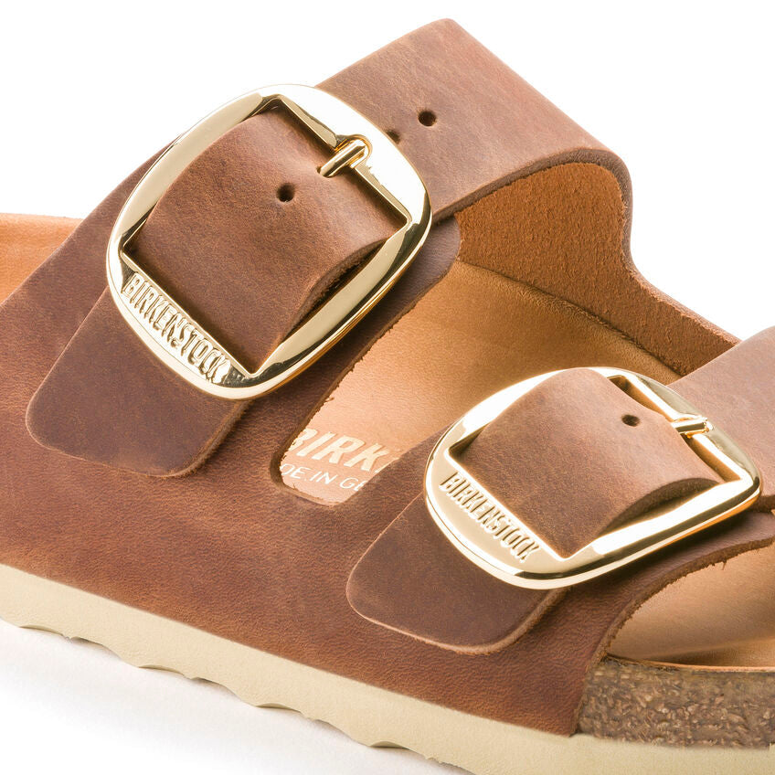 Birkenstock Arizona Big Buckle Cognac Schmal