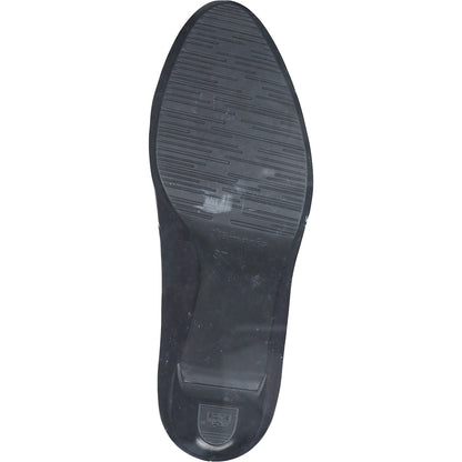 BLAUE LEDER-PUMPS