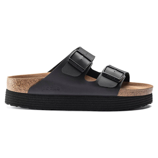 Birkenstock Arizona Grooved schwarz schmal