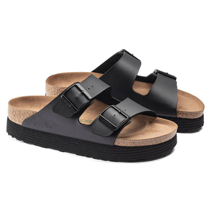 Birkenstock Arizona Grooved schwarz schmal