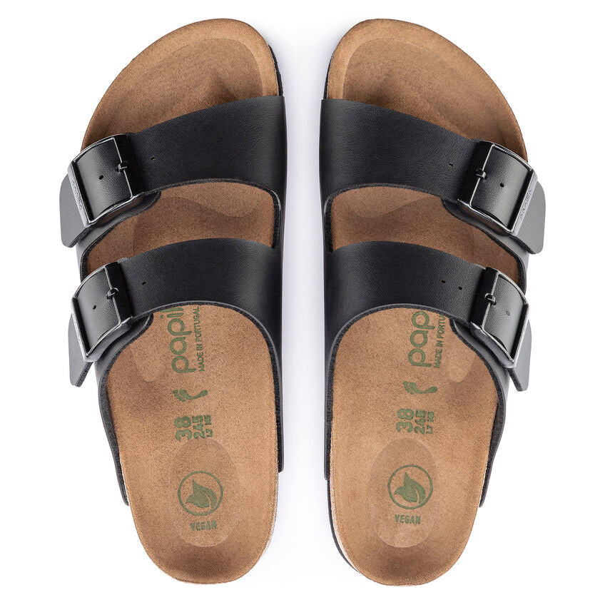 Birkenstock Arizona Grooved schwarz schmal
