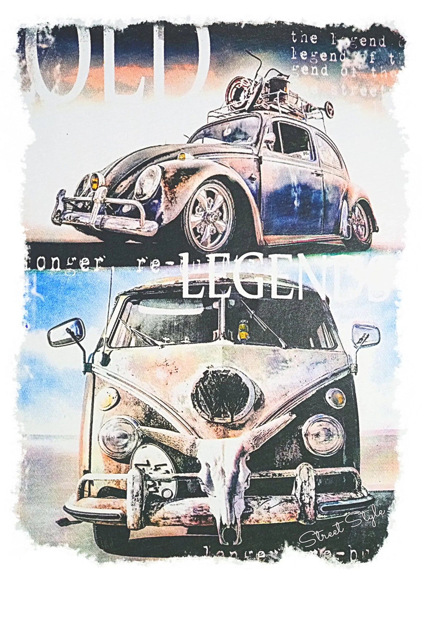 T-Shirt Uomo Maggiolino T2 Volkswagen - STREET STYLE
