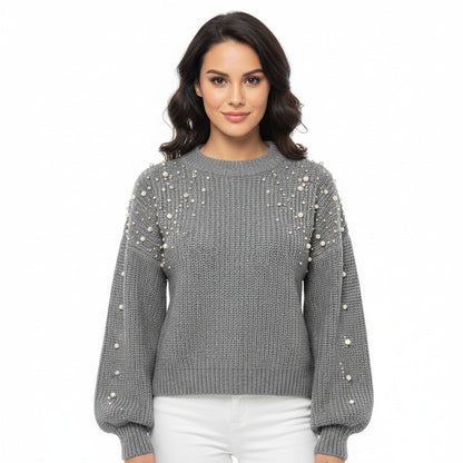 Pullover Donna Oversize Autunnale in Maglia Morbida – Caldo e Comodo