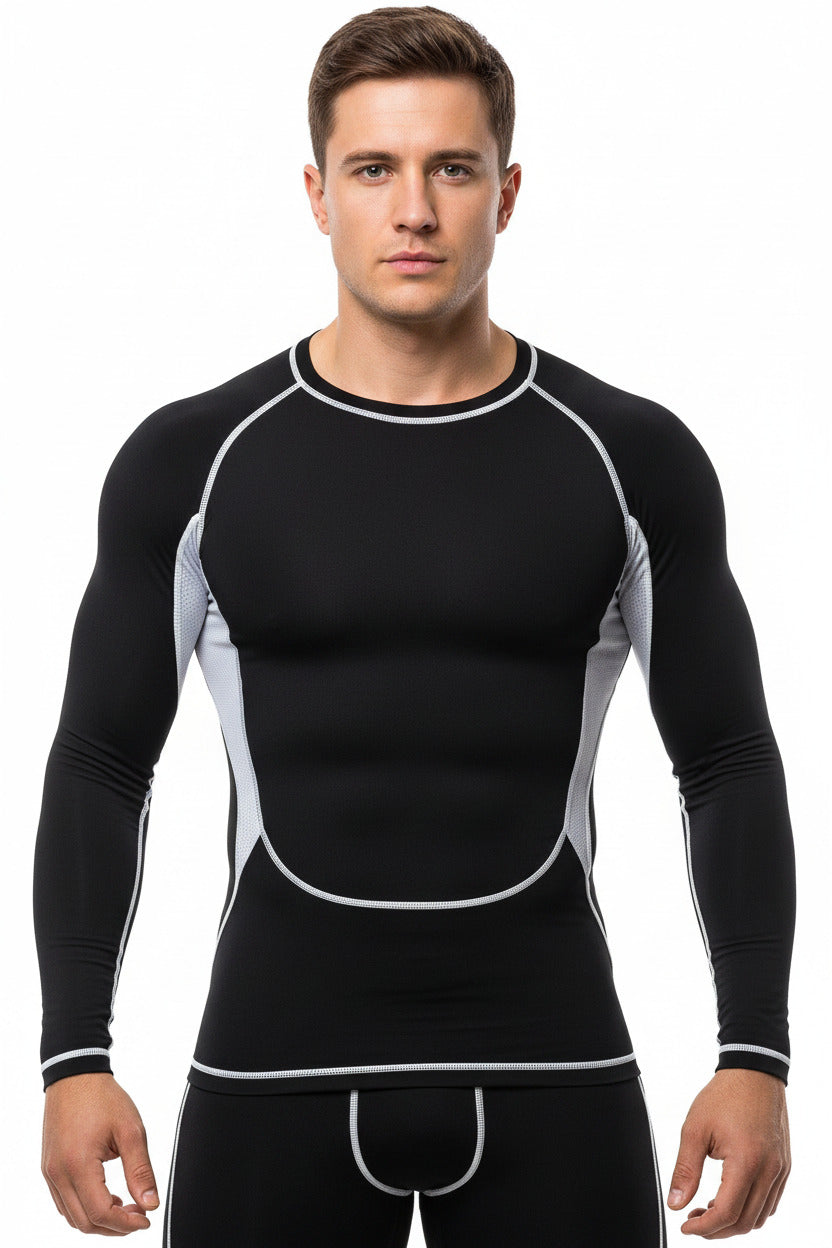 Maglia Uomo Fitness Palestra – Bodybuilding e Crossfit Traspirante