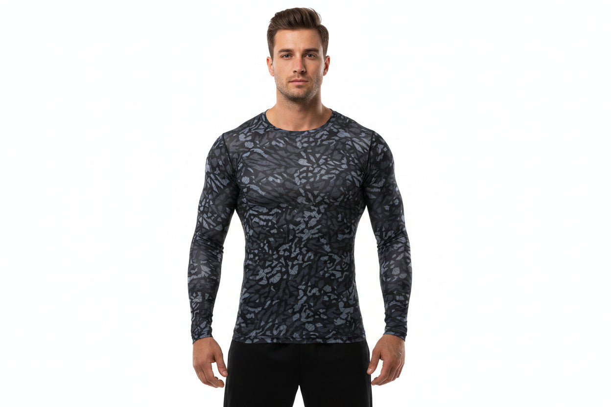 Maglia Uomo Fitness Palestra – Bodybuilding e Crossfit Traspirante