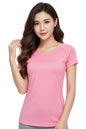 T-Shirt Donna Monocolore | Maglietta Basic Sportiva Casual Comoda