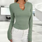 Women's Slim Fit V-Neck T-Shirt
