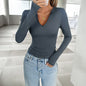 Women's Slim Fit V-Neck T-Shirt