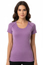 T-Shirt Donna Monocolore | Maglietta Basic Sportiva Casual Comoda