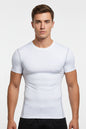 Men's Stretch Short Sleeve Slim Fit Sports T-Shirt