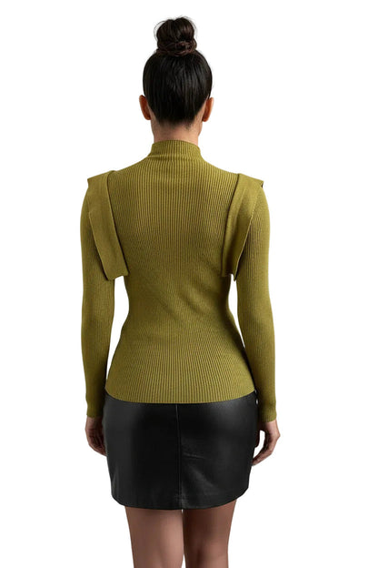 Maglione Donna a Collo Alto – Maglione Invernale Elegante e Confortevole
