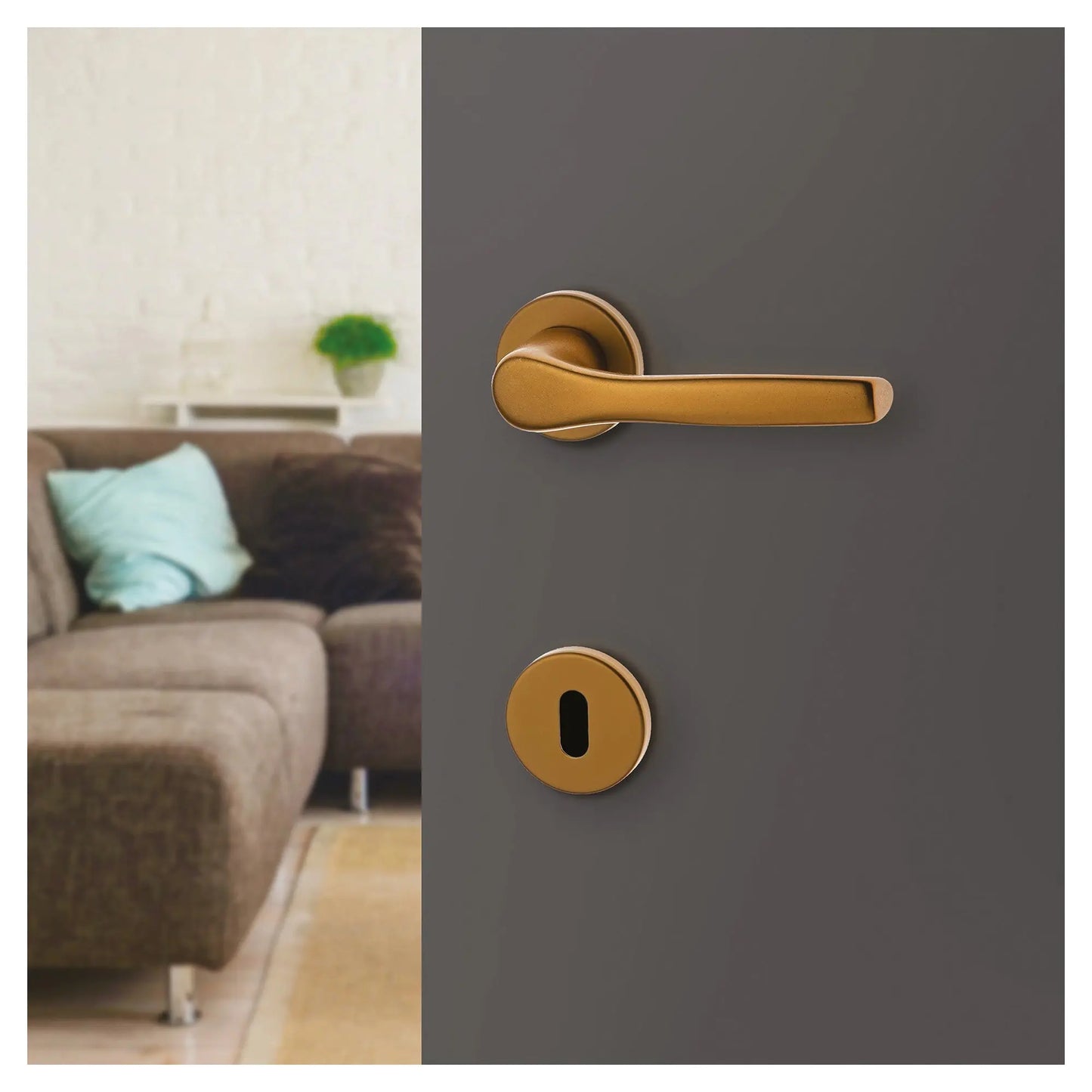 Maniglia Per Porta GINEVRA Vari Colori Brackle