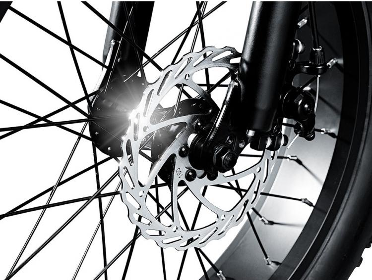 BICICLETTA ELETTRICA FAT-BIKE PIEGHEVOLE A PEDALATA ASSISTITA 20" 250W ICON.E N
