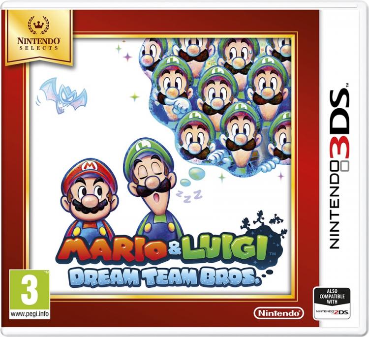 Mario & Luigi Dream Team Bros Nintendo 3Ds 2Ds Videospiel Italienisch Neu Eu