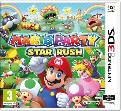 Mario Party Star Rush Nintendo 3Ds 2Ds Videospiel Neu Italienisch Spiel Eu