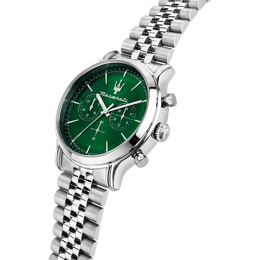 Maserati Epoca Cronografo Verde 42mm – cinturino jubilee