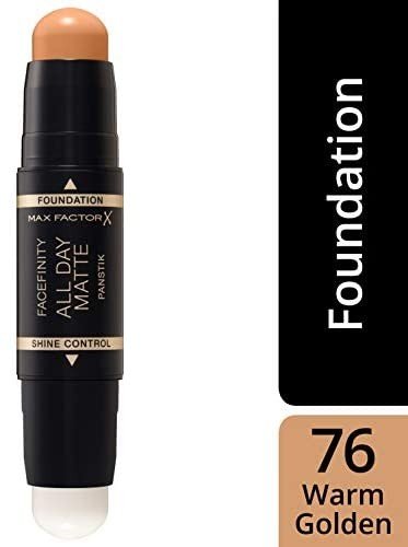 Max Factor Facefinity All Day Matte Panstik – Fondotinta e Primer Stick Opacizzante Lunga Durata