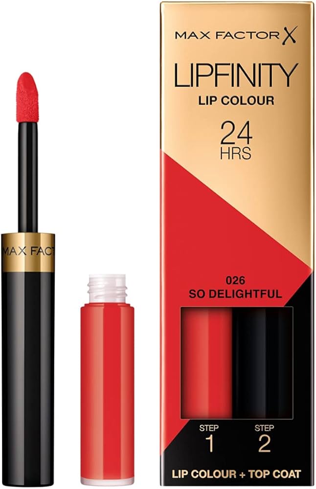 Max Factor Lipfinity Lip Colour Rossetto Liquido – Makeup Donna Lunga Durata 24h