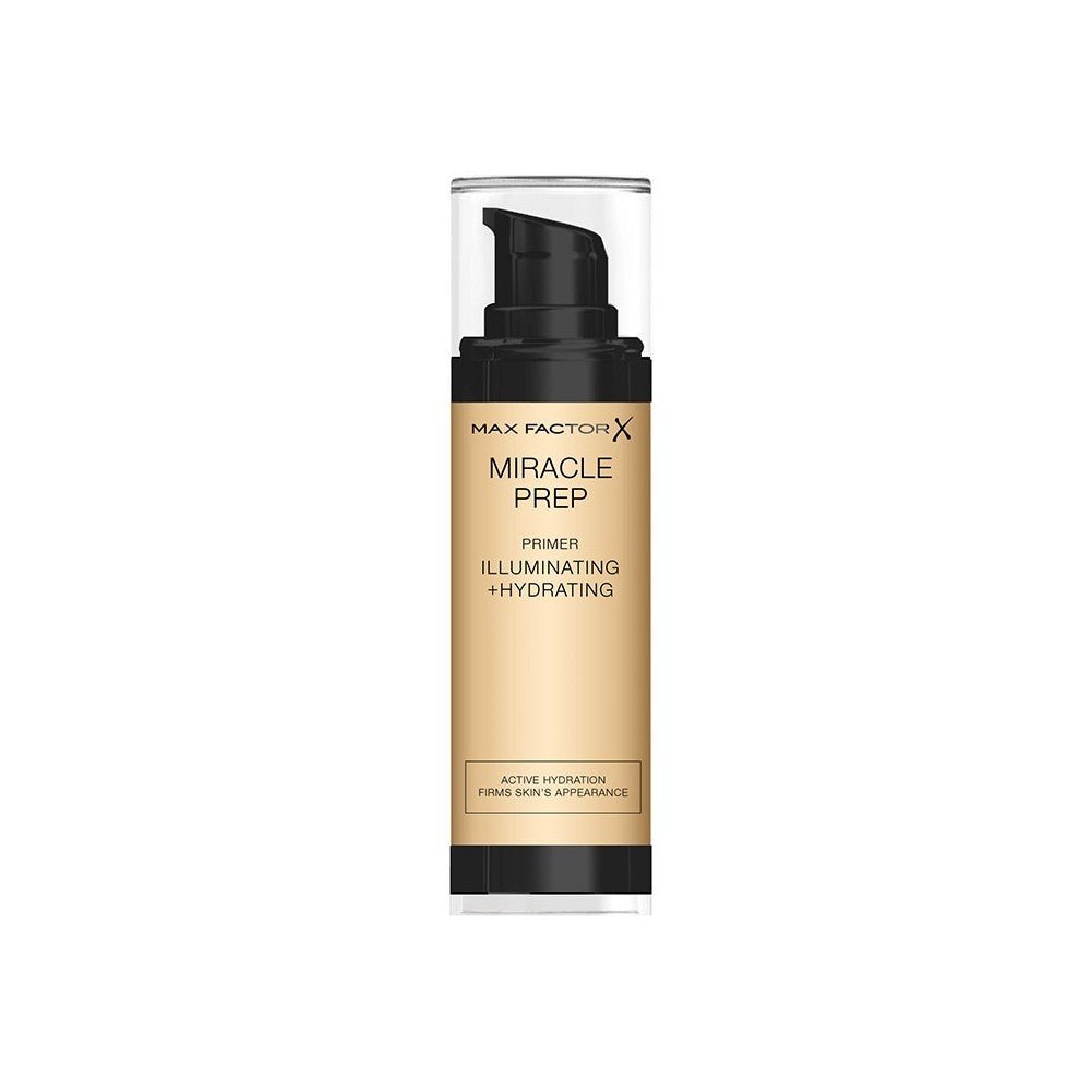 Max Factor Miracle Prep Primer Illuminante Idratante 30 ml – Primer Viso Donna Idratante Luminoso