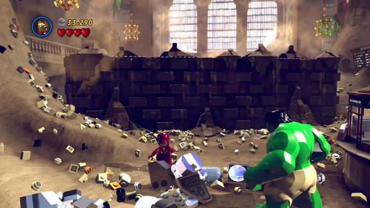 Lego Marvel Super Heroes Ps4 Spiel Videospiel Playstation 4 Italienisch Neu Ita
