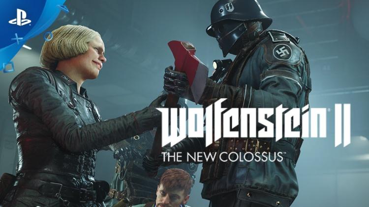 Wolfenstein 2 The New Colossus PS4 Spiel Playstation 4 Videospiel Deutsch Neu