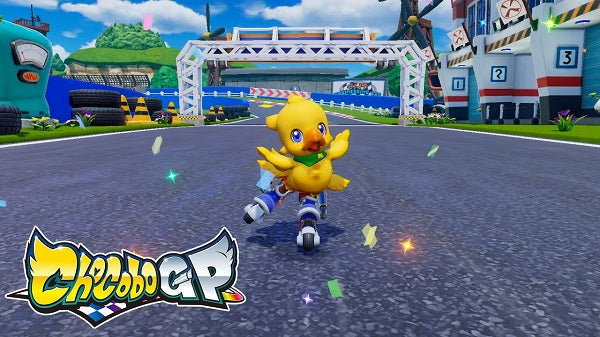 CHOCOBO GP NINTENDO SWITCH VIDEOSPIEL ITALIENISCH FINAL FANTASY RENNSPORT SPIEL NEU