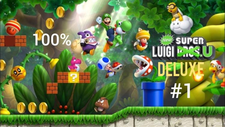 New Super Mario Bros U Deluxe Nintendo Switch Spiel Italienisch Mehrsprachig Neu
