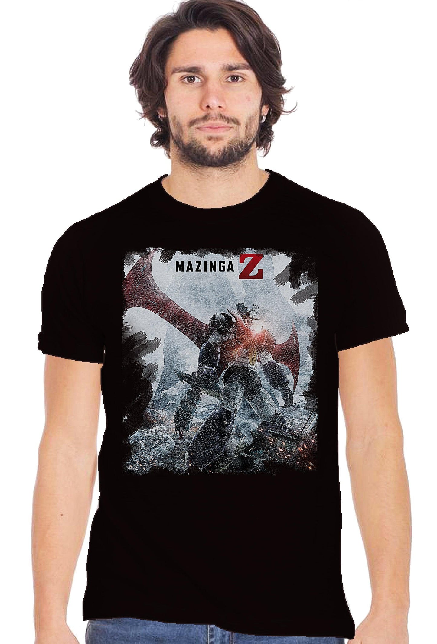 Mazinga Z T-Shirt Uomo | Street Style Cotone Bio