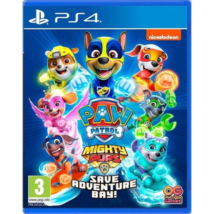 Paw Patrol Mighty Pups: Rettet die Abenteuerbucht PS4 Spiel Italienisch EU Playstation 4