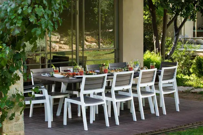 Harmony Ausziehtisch – 162/241 cm, 6/10 Personen, Holzoptik