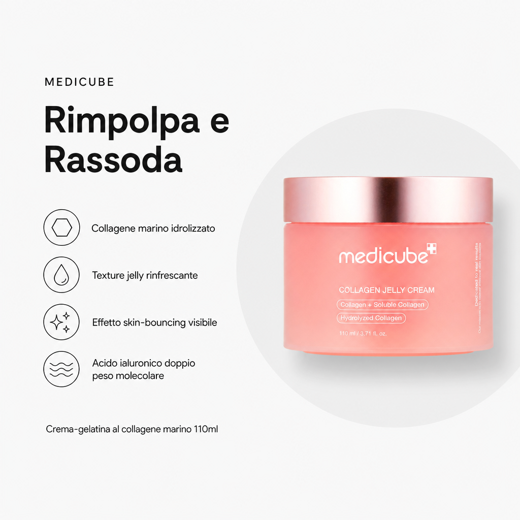 Medicube Collagen Jelly Cream – Crema Rimpolpante 110ml
