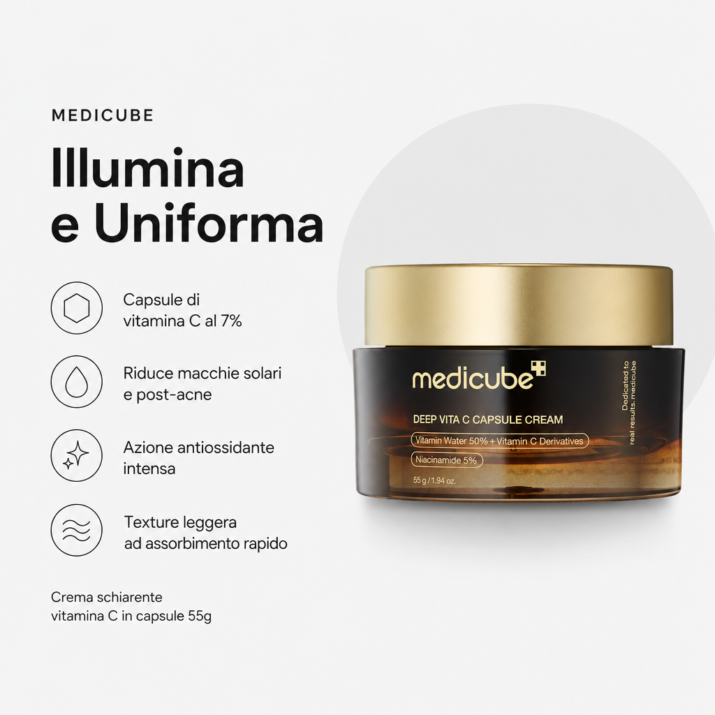 Medicube Deep Vita C Cream – Crema Illuminante 55g