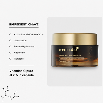 Medicube Deep Vita C Cream – Crema Illuminante 55g