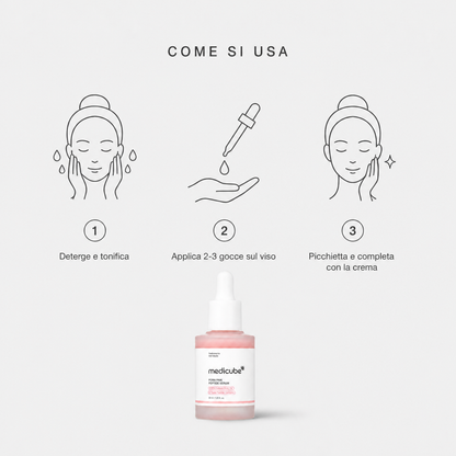 Medicube PDRN Pink Peptide Serum – Siero Rimpolpante 30ml