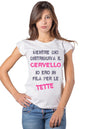 T-shirt STREET STYLE 'While God...' Organic Cotton