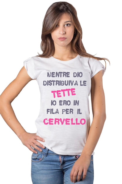 T-shirt Donna Slub Cotone Bio - STREET STYLE