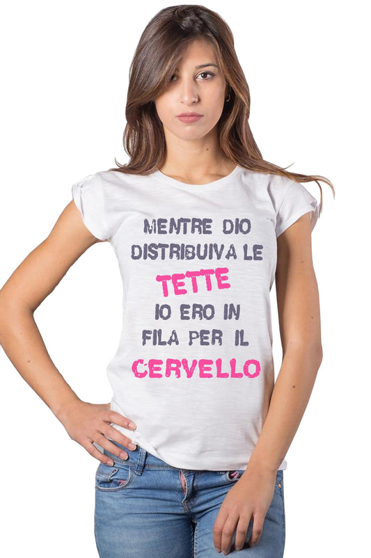 T-shirt Donna Slub Cotone Bio - STREET STYLE