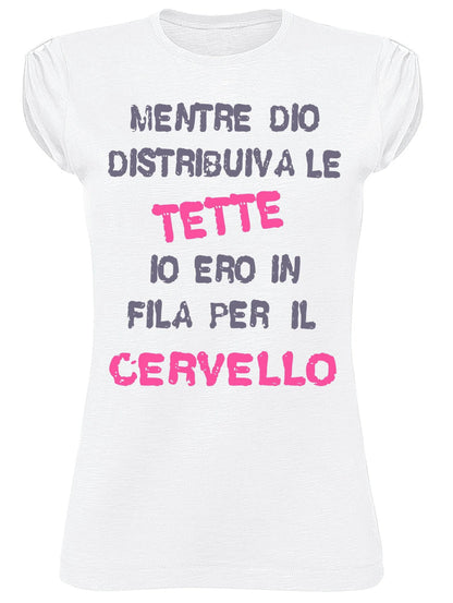 T-shirt Donna Slub Cotone Bio - STREET STYLE