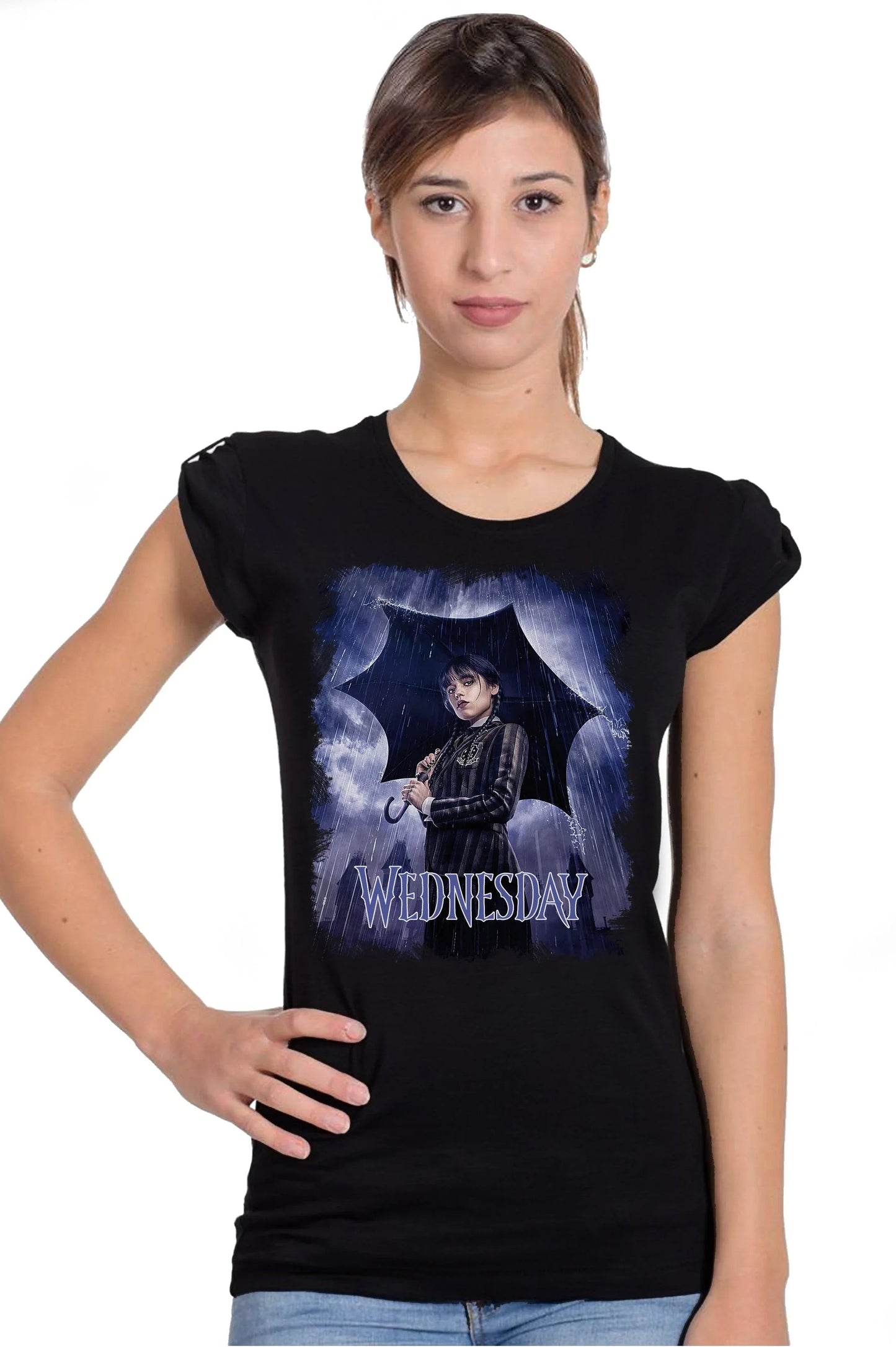 Mercoledì T-shirt Slub Donna | 100% Cotone Bio