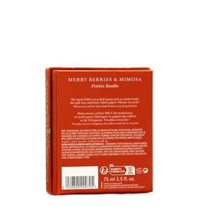 Merry Berries & Mimosa Festive Bauble Bubble Bath