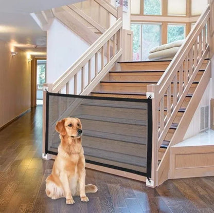 Divisorio Per Cani Animali E Bambini In Rete Recinto Cancello Barriera 180X72 Cm