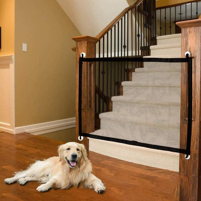 Divisorio Per Cani Animali E Bambini In Rete Recinto Cancello Barriera 180X72 Cm
