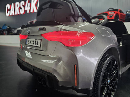 Kinder Elektroauto BMW M4 12 V – Grau Metallic