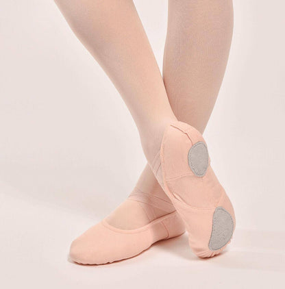 Scarpette Danza Classica in Tela - Mezze Punte Ballerina