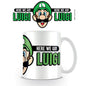 Pyramid Super Mario Bros (Here We Go Luigi) Ceramic Mug in Gift Box