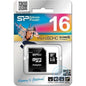 Silicon Power MicroSDHC Card 16 GB Micro SD Memory/Adapter SP V10 Class 10
