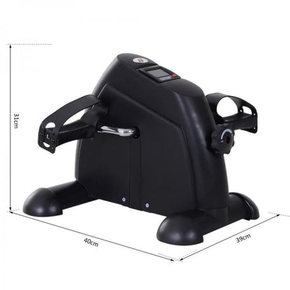 Mini Cyclette Da Casa Fitness Per Braccia E Gambe Pedaliera Regolabile Digitale